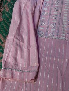 Khadi Cotton Kurta With Pant