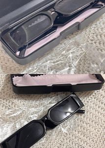 Black Rectangle Sunglasses