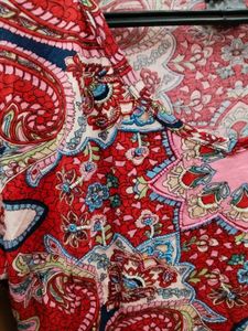 Patterned Long Sleeve Top (CF)