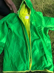 Green Decathlon Wind Jacket