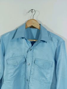 Cyan Casual Shirt (Women)