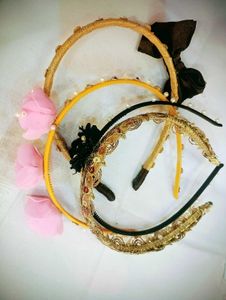 Cute Flower Headbands - Set of 2
