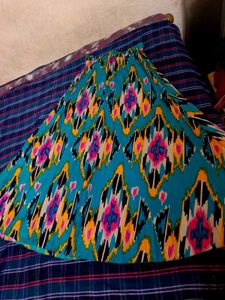 Colorful Abstract Print Skirt