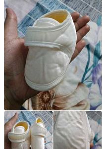 3 pair of new born baby shoes