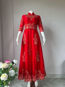 Exquisite Luxe Red Gown