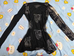 Fitted Gothic Full sleeve Tshirt