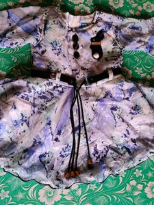 Abstract Print Blouse