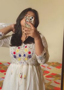 Floral Embroidered Kurta