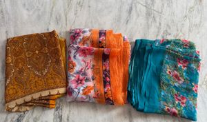 Set of 3 Daily Wear Sarees