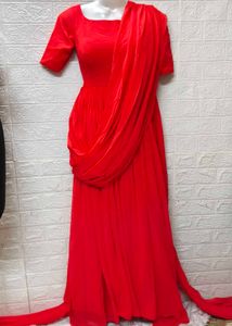 Price Drop Pre-wedding Photo Shoot Red ♥️ Gown