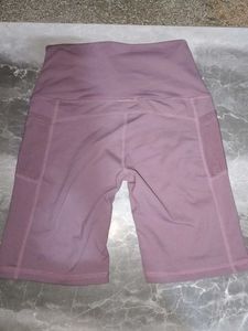 Mauve Workout Shorts