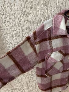 Pink Plaid Shacket