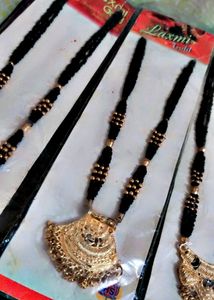 Combo🔥 5 Piece ⚡ Fancy Gold Plated Mangalsutra