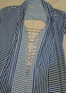 Unique Cut Lycra Shrug