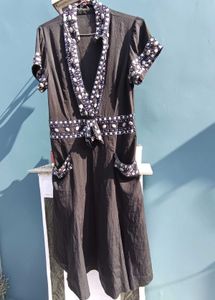 Vintage Inspired Black Dress