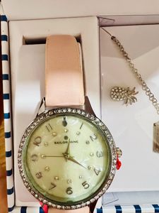 Watch Set - Sailor Jane-With Necklace And Earrings