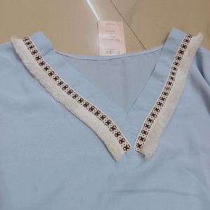 v neck top for women