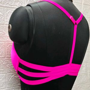 Tops &amp; Bikini 👙 For Rs.99 Only/ Neon Pink
