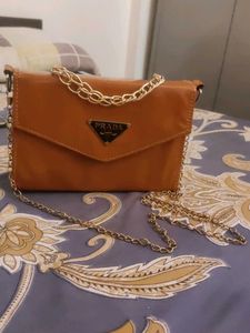 Prada Orange Crossbody Bag