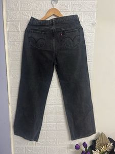 Ripped Wide Leg Jeans