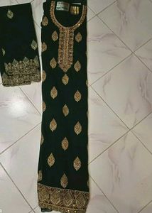 New Zarkan Work Georgette Material