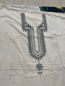 Elegant unstich  Embroidered Kurta