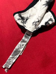 Tie-Dye Print Thong Panty (Black &amp; White)