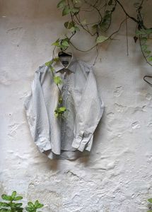 Striped Button-Down Shirt