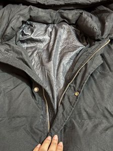 Stylish Black Hooded Jacket