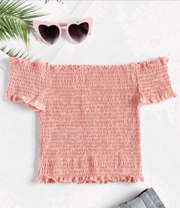 Cute Off shoulder Top 🍊