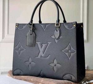 LV ON THE GO MONOGRAM TOTE BAG@, WITHOUT BOX