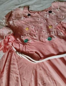 A Pink Long Frock