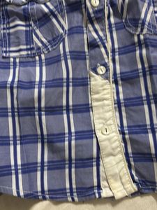 Boy&#39;s Plaid Casual Shirt