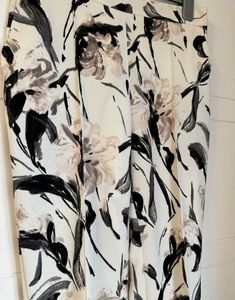 ZARA Floral Print Trousers
