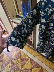 Floral Print Kurta