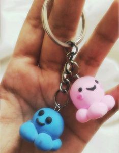 Cute Octopus Keychain