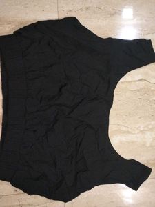 Black Off-Shoulder Top