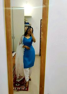 Teal Blue Kurti
