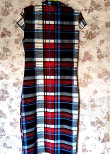 Plaid Bodycon Dress
