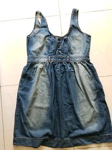 Jeans Branded Short Dress