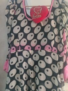 Polka Dot Maxi Dress