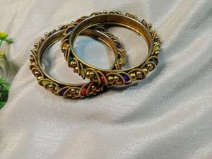 Multi Colour Balls Bangles