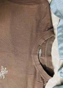 Brown Graphic T-Shirt