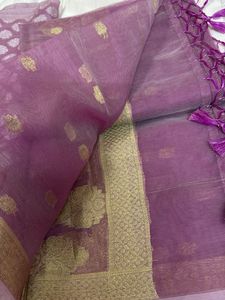 Grape Colour Banarasi Suit Set