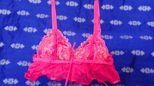 Pink Lace Bralette