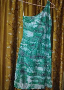 Green One Shoulder Dress💥💥💥