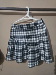 Plaid Mini Skirt