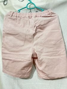 Soft Pink Shorts Women