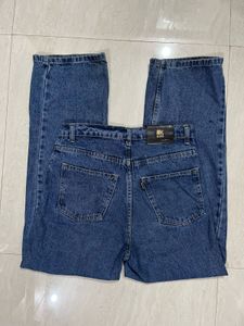 Y2k Blue Denim Baggy Jeans