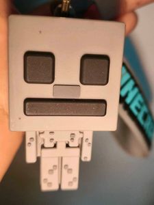 Minecraft Skeleton Keychain
